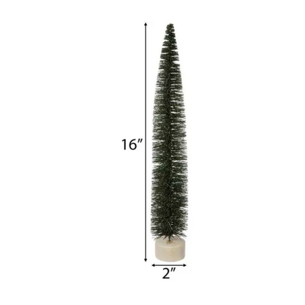 4 pcs Mini Christmas Trees Christmas Decor Artificial Brush Tree Decorations - Picture 6 of 16